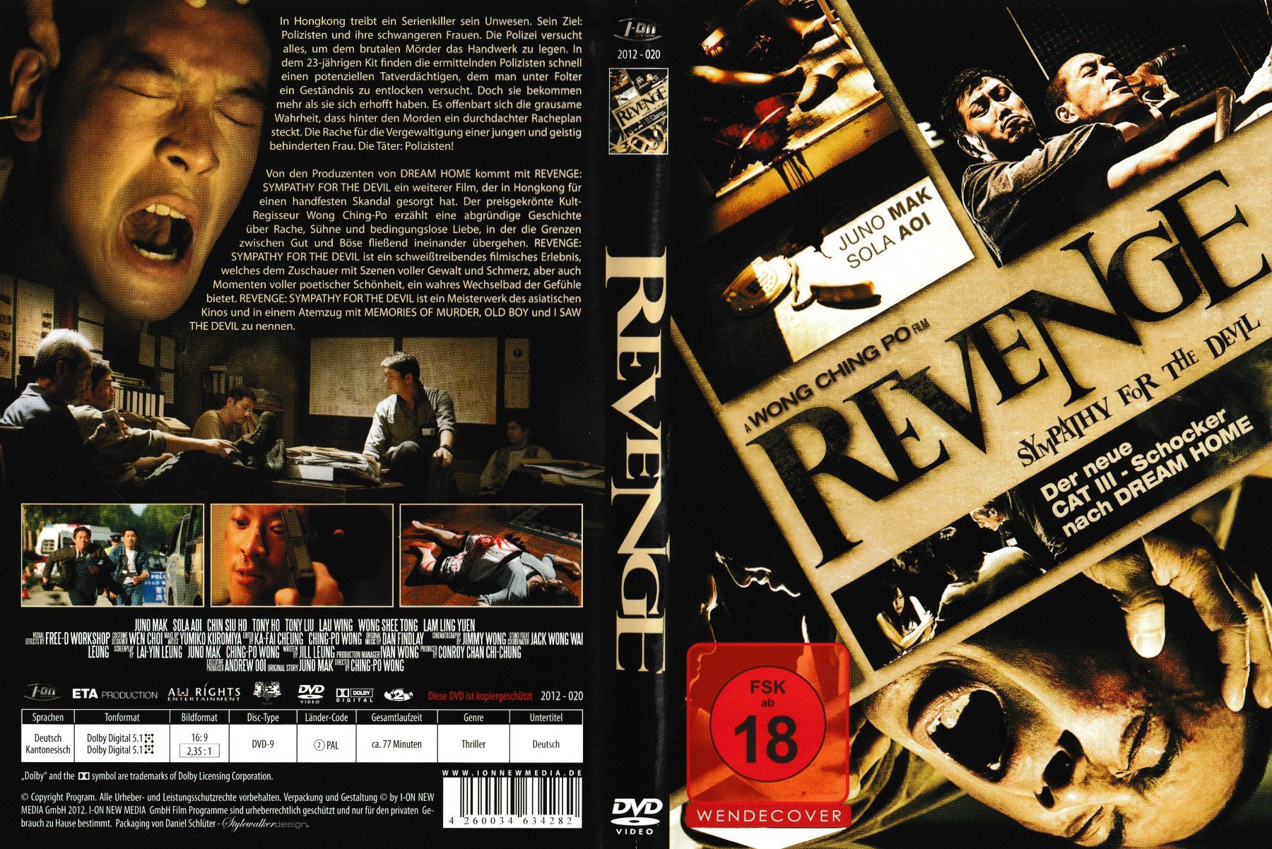 Tutti i DVDs: DVD - Revenge - Sympathy for the Devil – Usato da Langnau am Albis venduto da MediaRescuerKeLoX