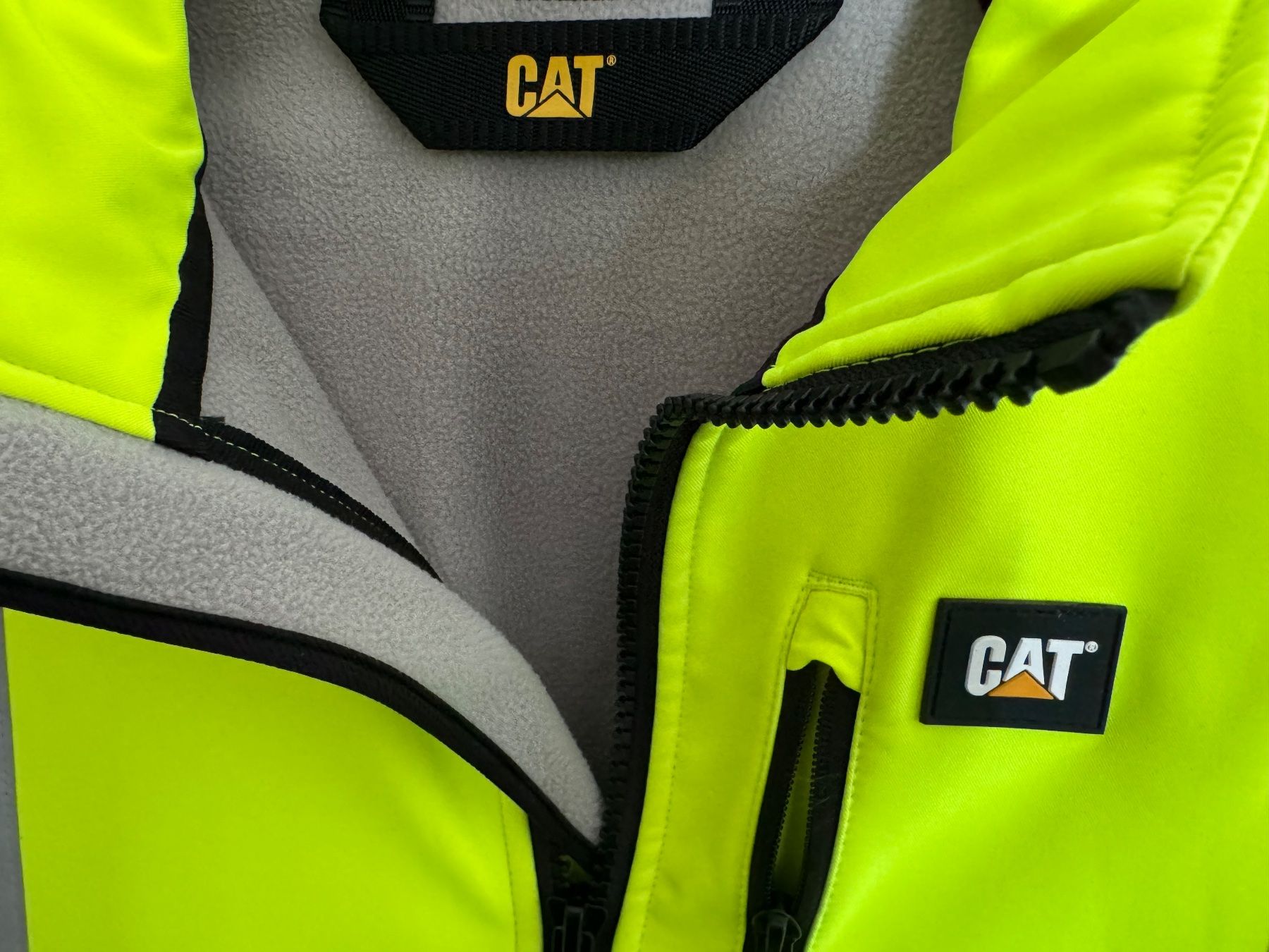 Jacken: Caterpillar Warnjacke Softshell Jacke 3M Neon • NEU • L – Neu (gemäss Beschreibung) aus Zürich von puh01 4