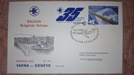 Swissair Varna - Geneve 04.06.1983