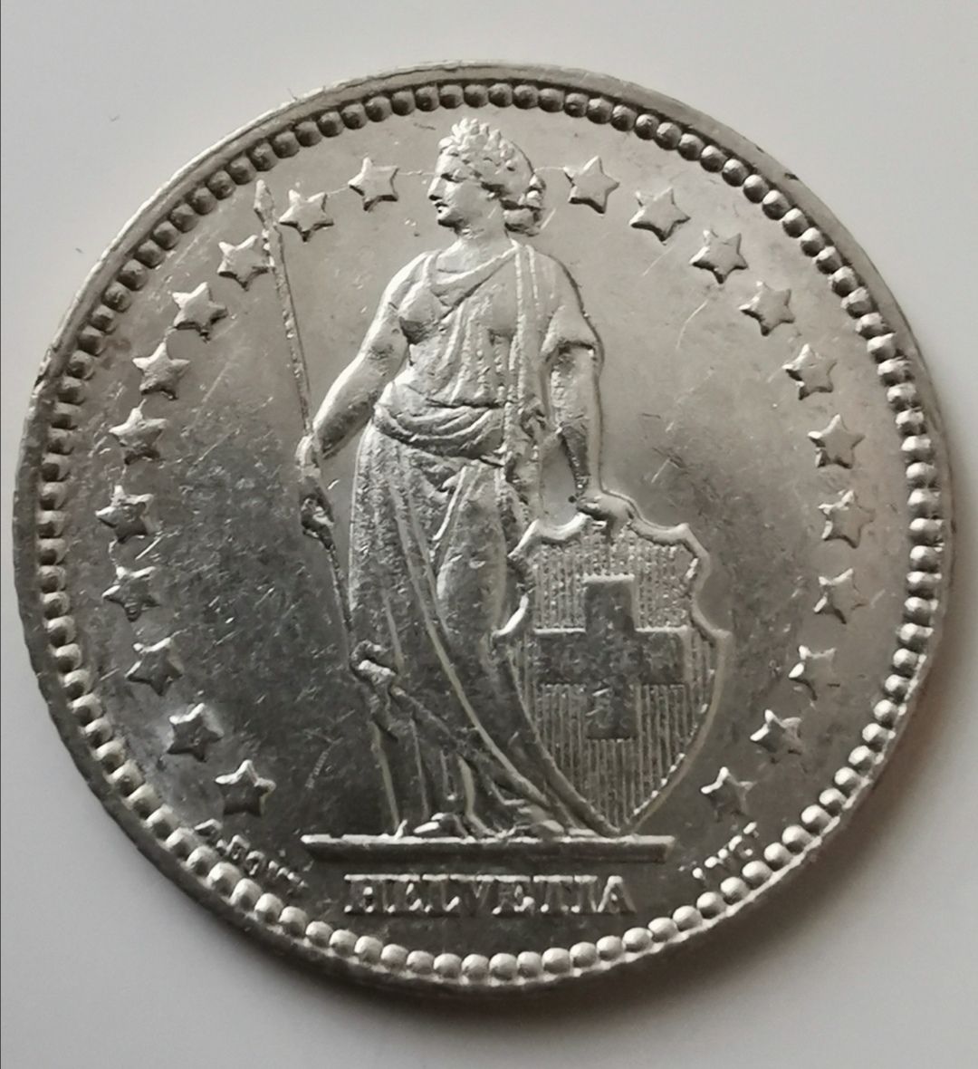 Tutti le monete: 1 Franken 1914 Silber – Usato da Zürich venduto da turbopuz 1