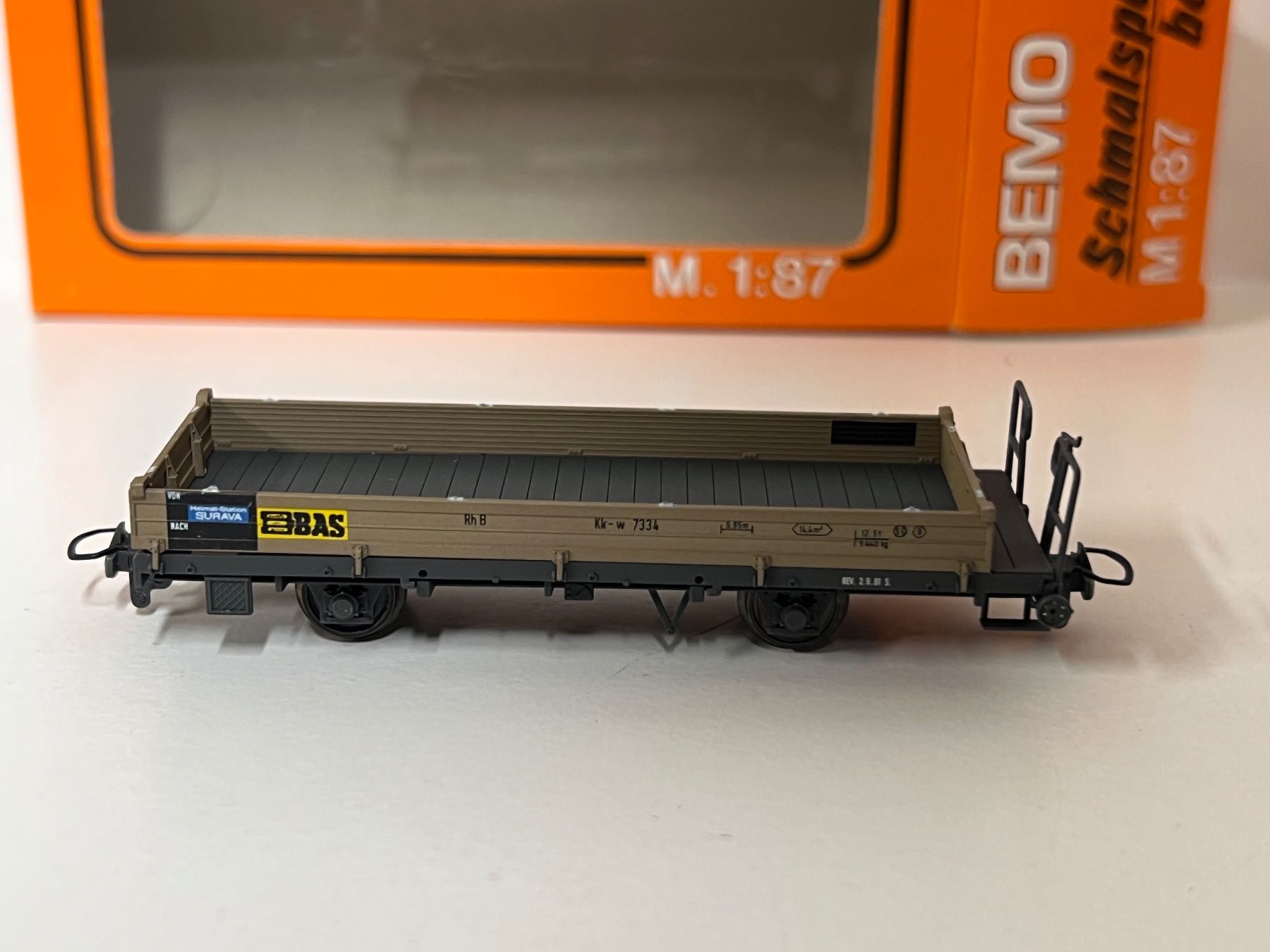 Bemo Modellini di ferrovie: Bemo BAS  Heimat-Station SURAVA  H0m – Usato da Neuenhof venduto da ludovicco 2