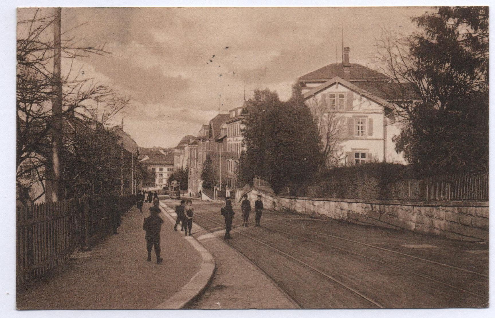 Cartes postales: ST. GALLEN Teufenerstrasse, Strassenbahn, Tram – D'occasion à Jona par philajona