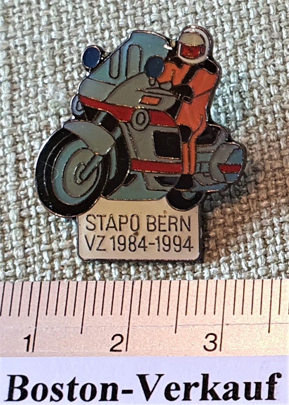 Spille: E230 - Pin Motorrad Stadt Polizei Bern – Usato da Reinach BL venduto da Boston-Verkauf 1