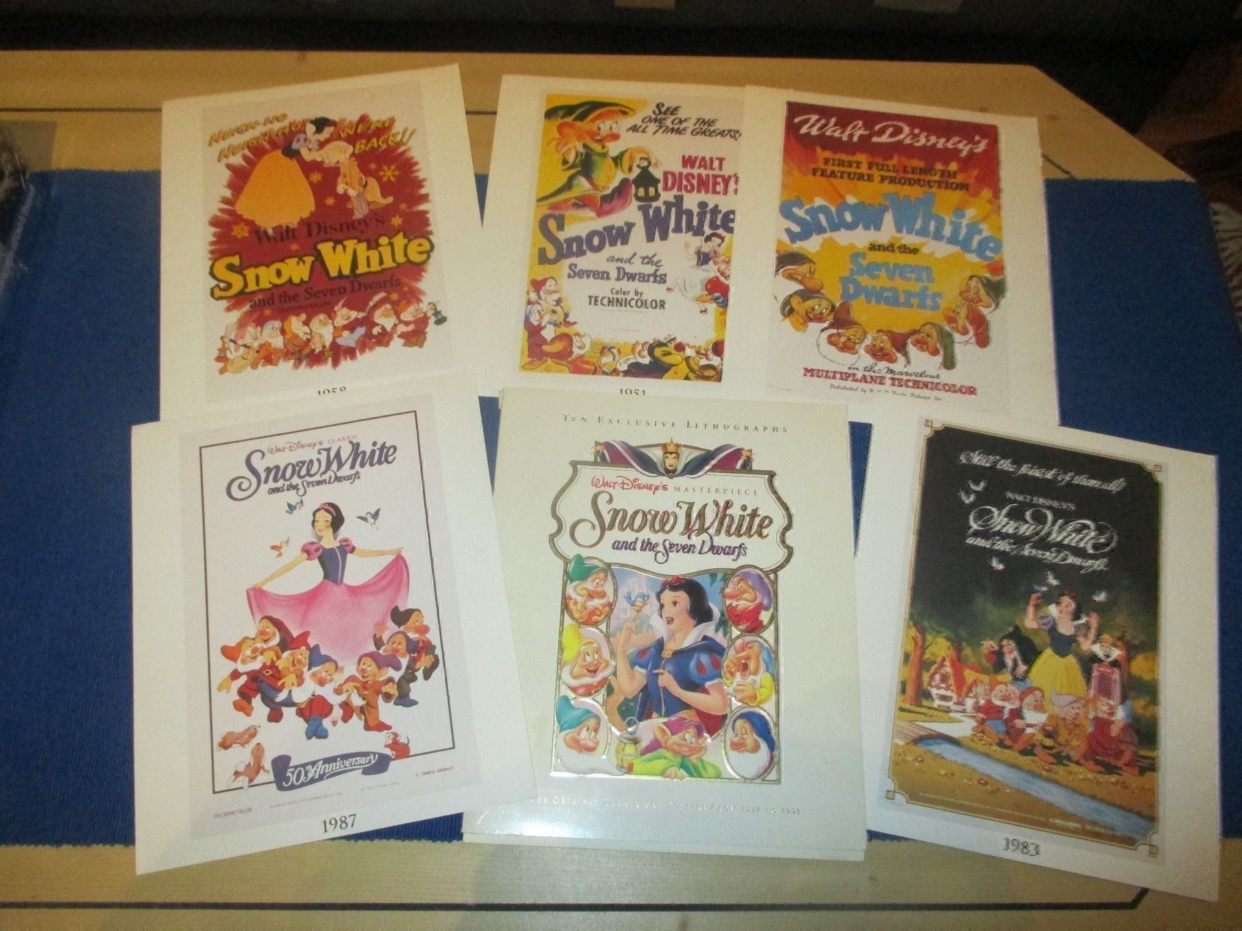 Foto & Immagini: Schneewittchen 10x Plakat Lithographie – Nuovo (secondo la descrizione) da Wattenwil venduto da Firebird1 5