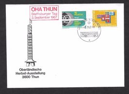 Sonderbrief A. 1072 Steffisburger Tag OHA Thun 3.9.1967
