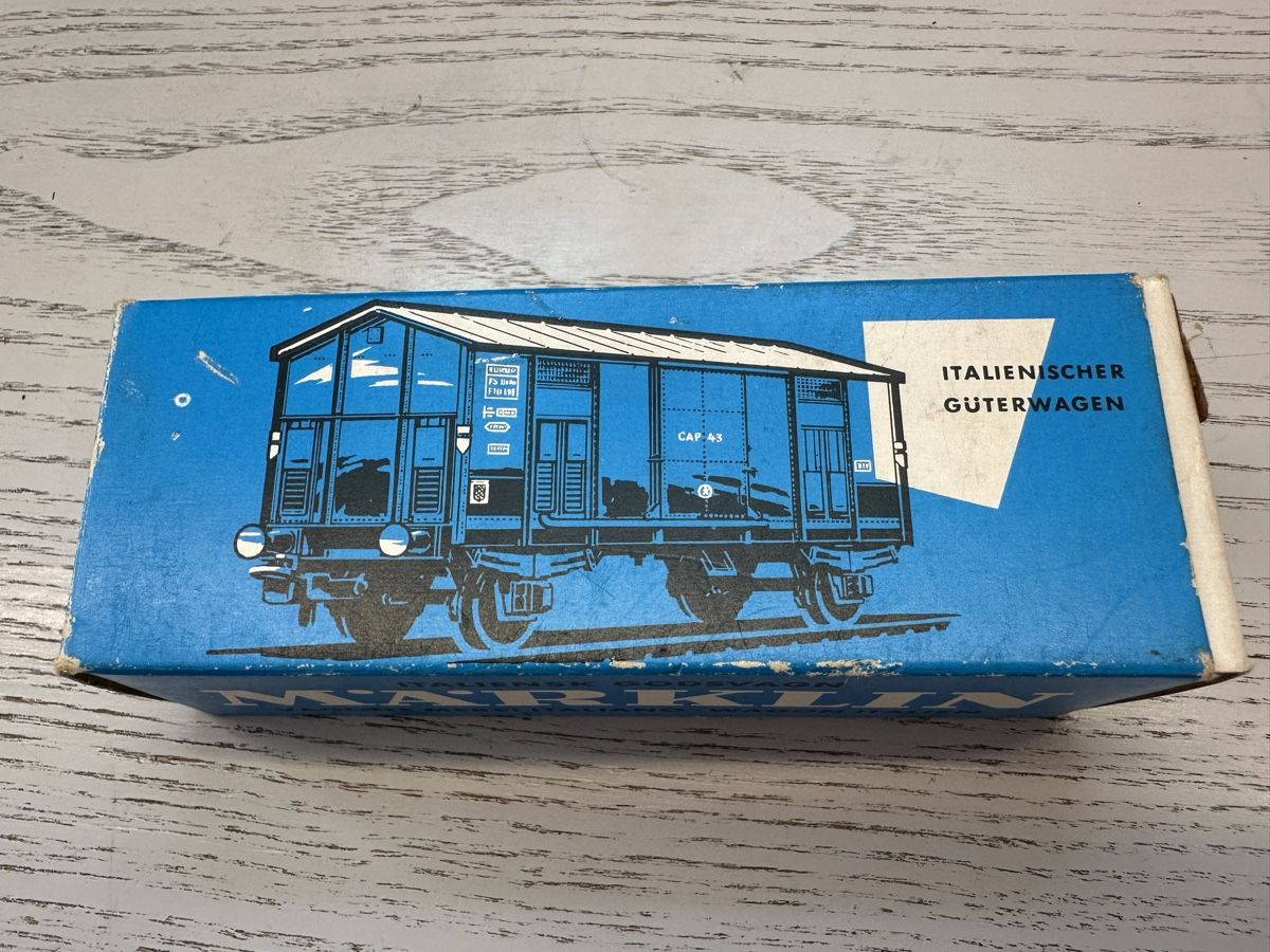 Märklin Modellini di ferrovie: Märklin 4550 FS Güterwagen – Usato da Lupsingen venduto da New-Haven 2