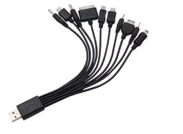 10 in 1 Micro USB 2.0 Stecker auf Multi Stecker Ladekabel