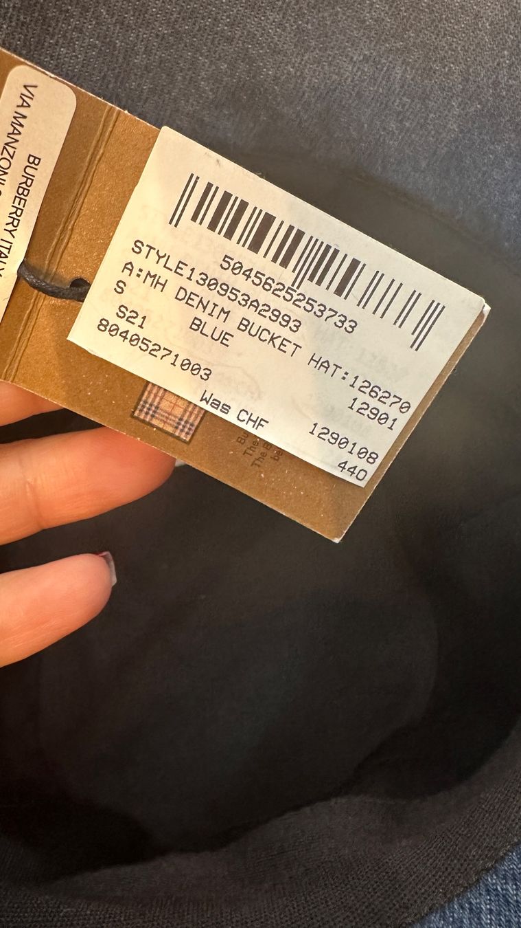 Burberry Copricapi, berretti & cappellini: Burberry Hut 🎩 – Nuovo e nell'imballaggio originale da Lachen SZ venduto da HelvetiaLuxury 3
