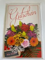 Gutschein Karte Glückwünsche Umschlag