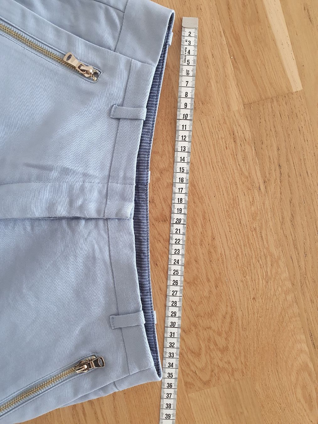 Orsay Pantaloni: Orsay Damen Stoffhose hellblau – Nuovo (secondo la descrizione) da Moosseedorf venduto da Sonnenschein.. 9