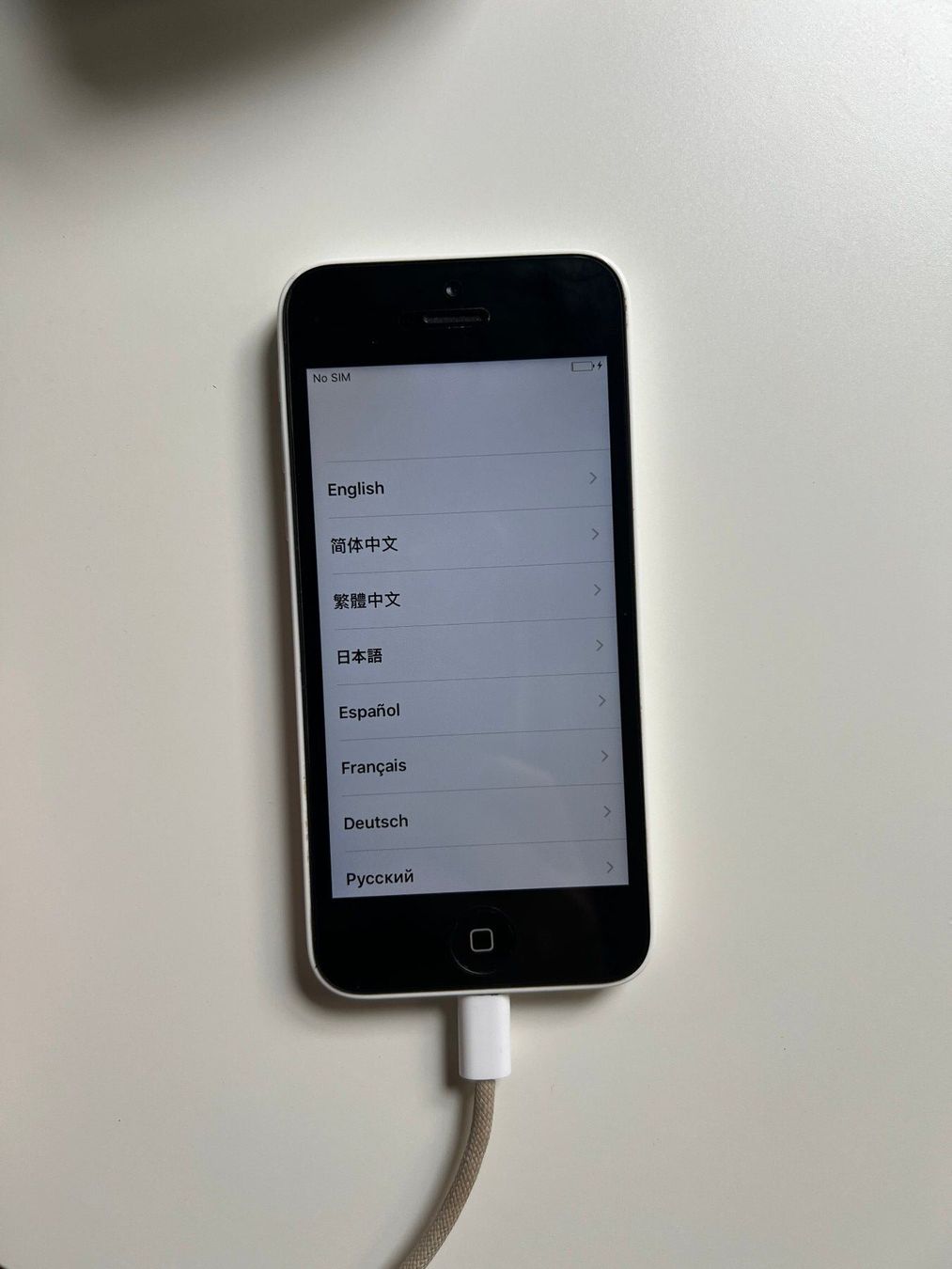 Apple Telefoni cellulari / Smartphones: iPhone 5C with box, white – Usato da Zürich venduto da cefanie 8