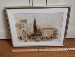 Bild Istanbul Tophane Cesmesi ve pazari, Der Brunnen und der