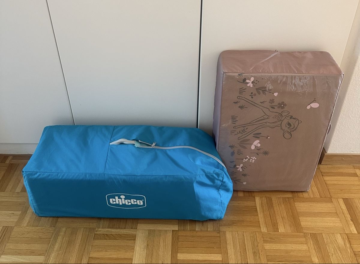 Betten: Chicco Reisebett hellblau mit Matratze – Gebraucht aus Zürich von alex124 5