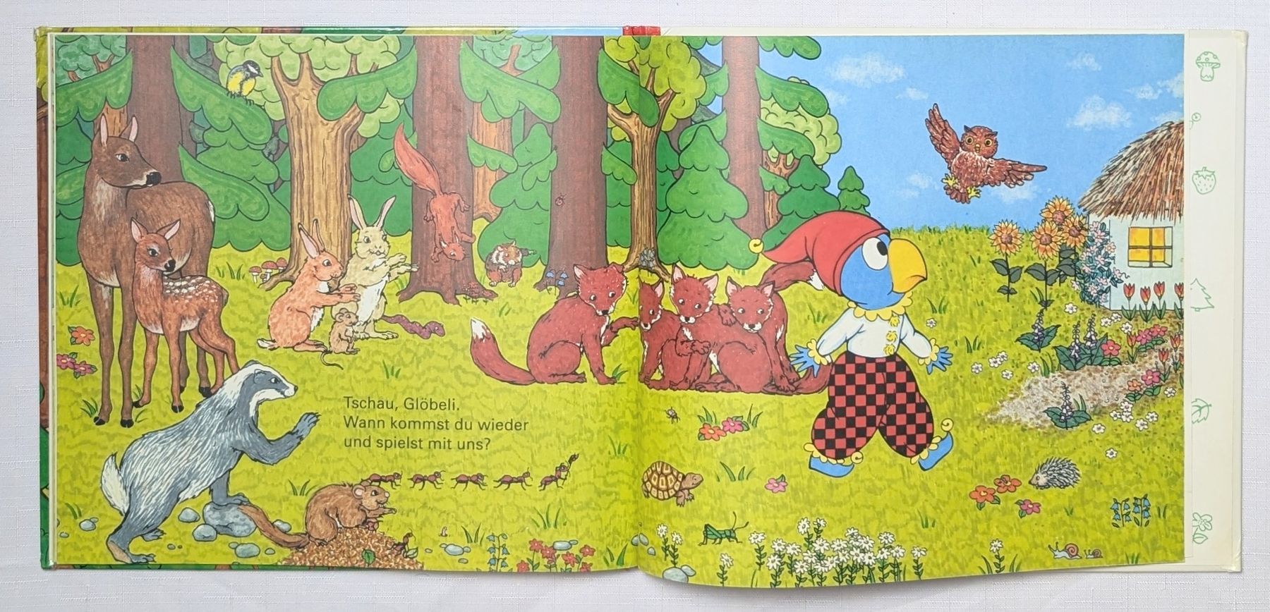 Livres: Glöbeli im Wald - Globi Verlag  – D'occasion à Wängi par ABIZONE-86 4