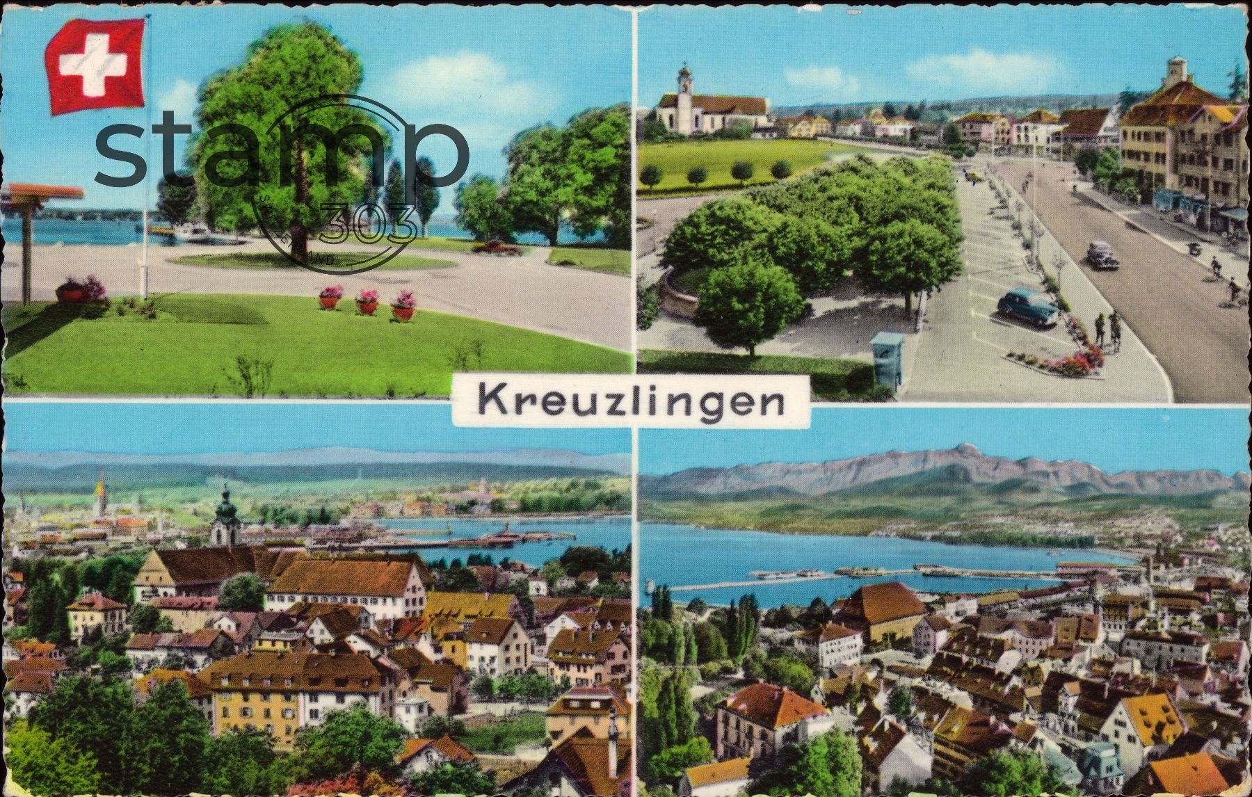 Cartoline postali: 1965 AK Kreuzlingen – Usato da Eggersriet venduto da stamp303