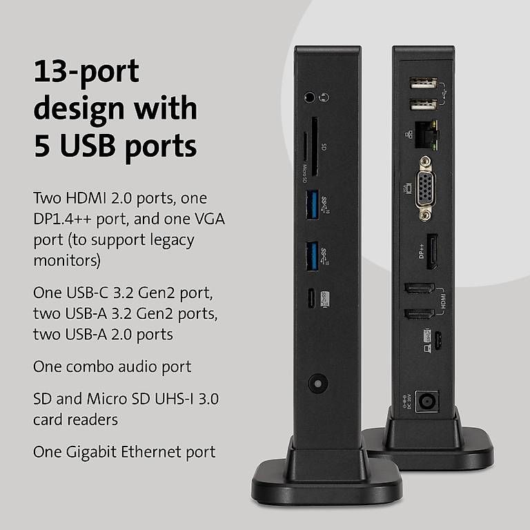 Kensington Dockingstation: Kensington SD4849Pv Dockingstation USB-C 3.2 auch auf Tutti – Gebraucht aus Zürich von Drachensegler 4