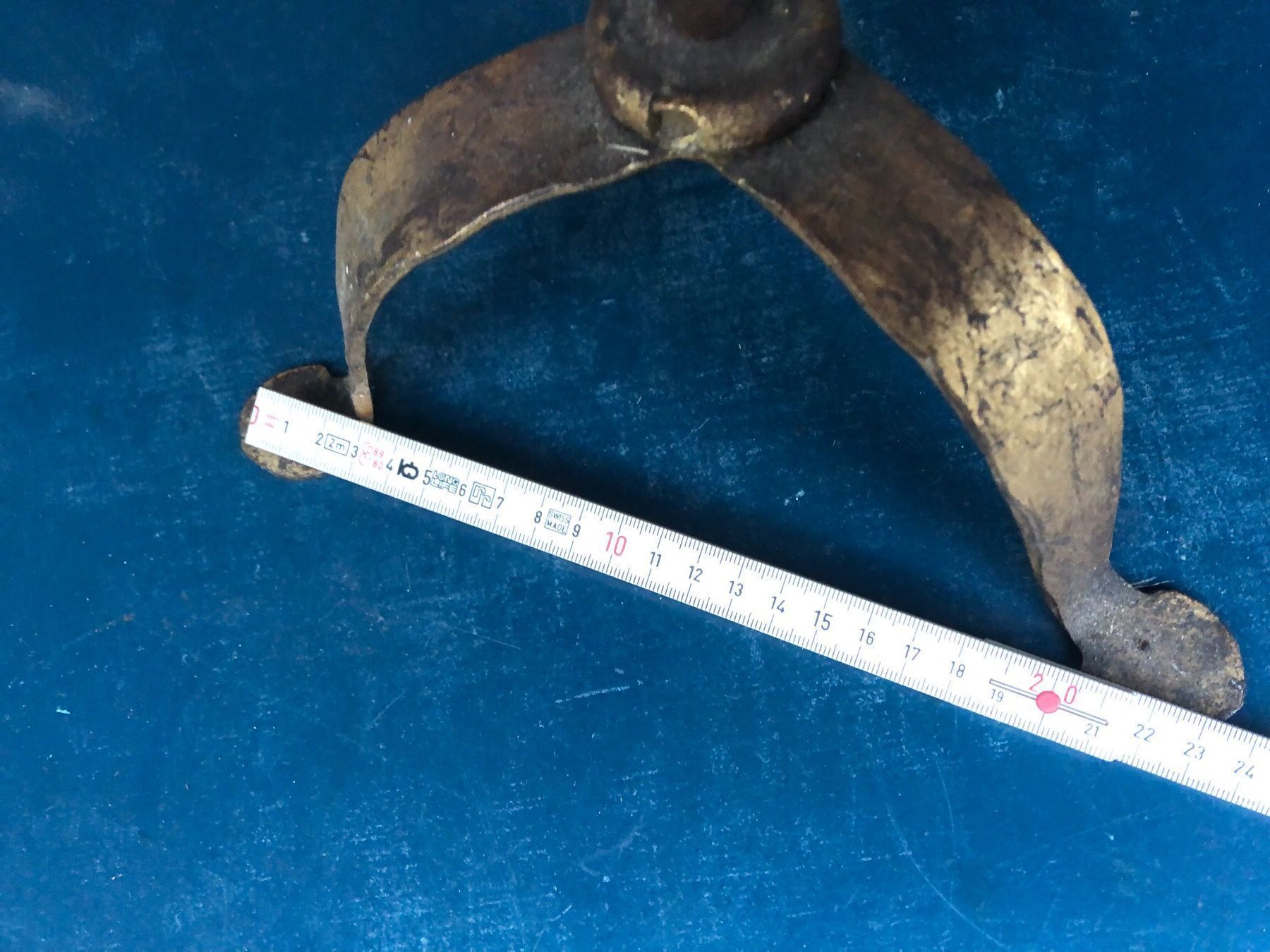 Portacandele: Kerzenständer antik Metall gold – Usato da Niederrohrdorf venduto da beniledergerber 4