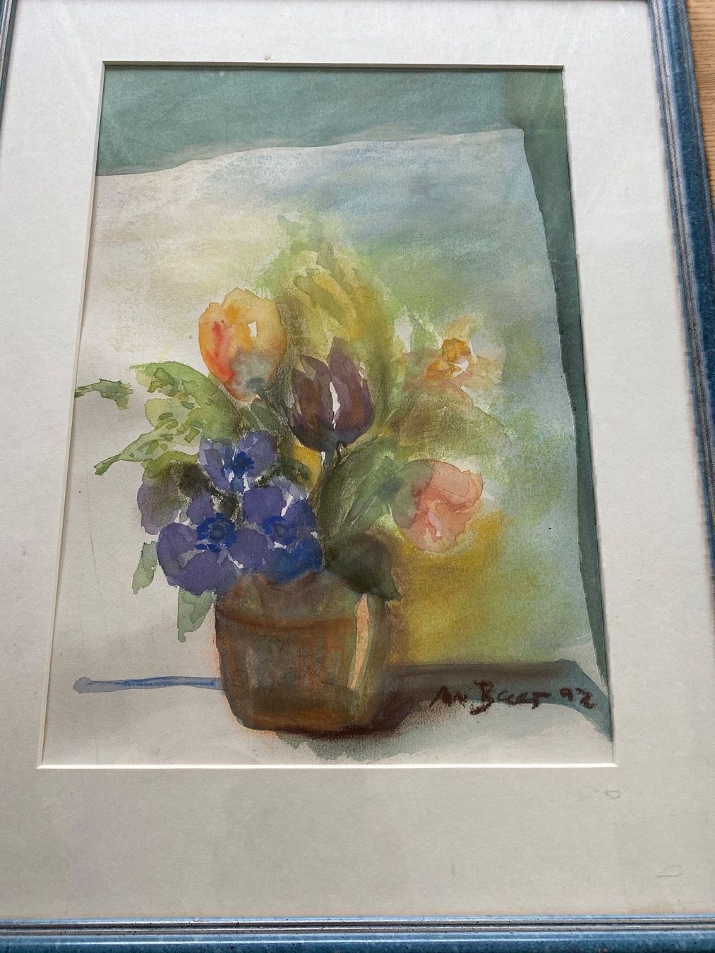 Dipinti: Aquarell M. Baer – Usato da Mosnang venduto da Goldwasser 2