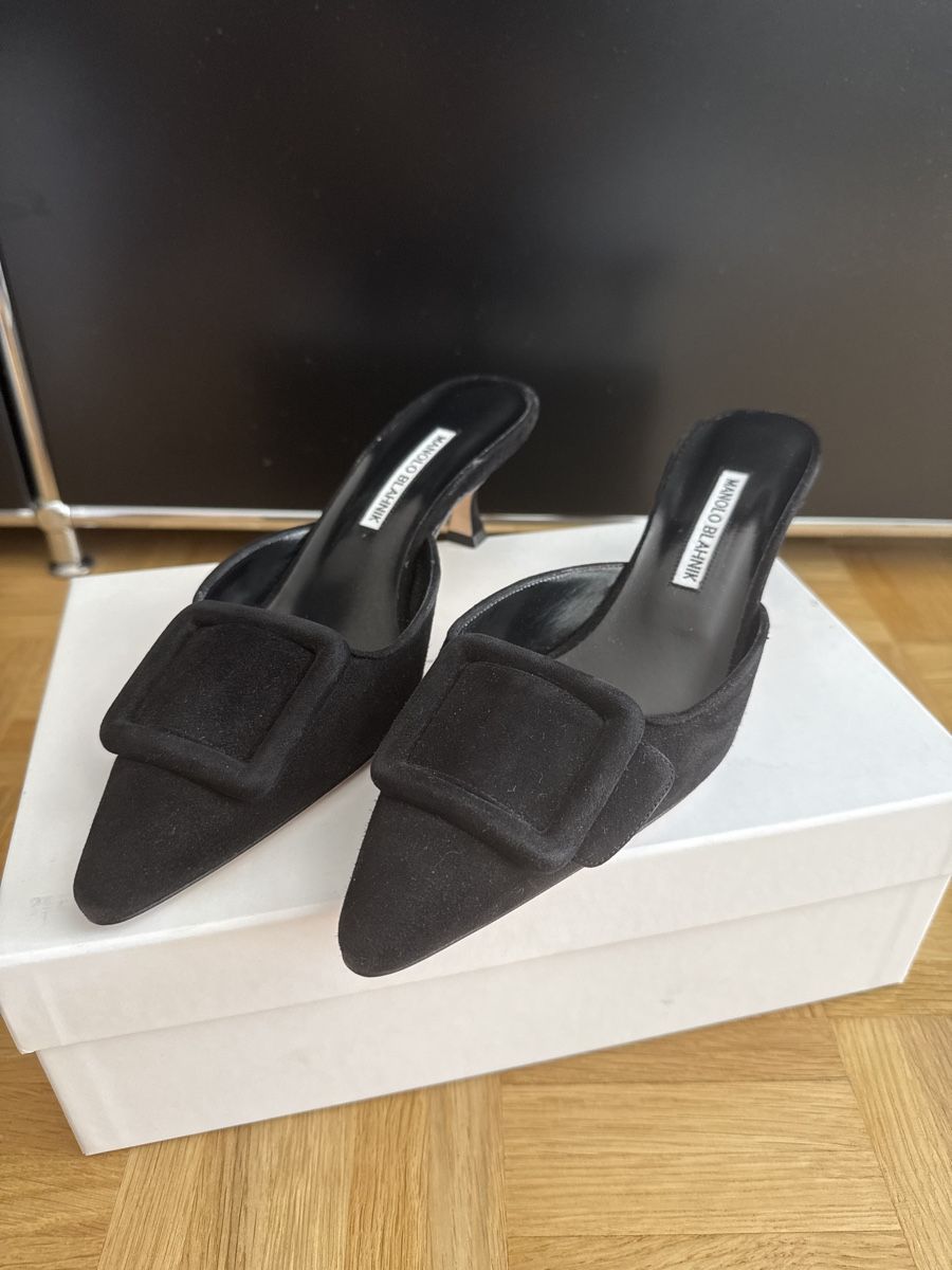 Manolo Blahnik Scarpe da donna: Manolo Blahnik Maysale Grösse 38.5 – Nuovo e nell'imballaggio originale da Zürich venduto da Elisa_K