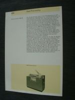 IBM Data Processing - Kartenmischer IBM 88 - Prospektblatt