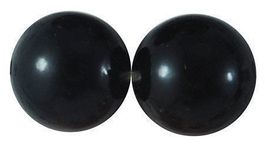 Acrylperlen Schwarz 4mm / 10g / Aktion