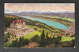 AK Zürich Zürichberg Alkoholfreies Kurhaus