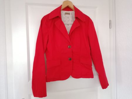 Roter Blazer_Größe 38