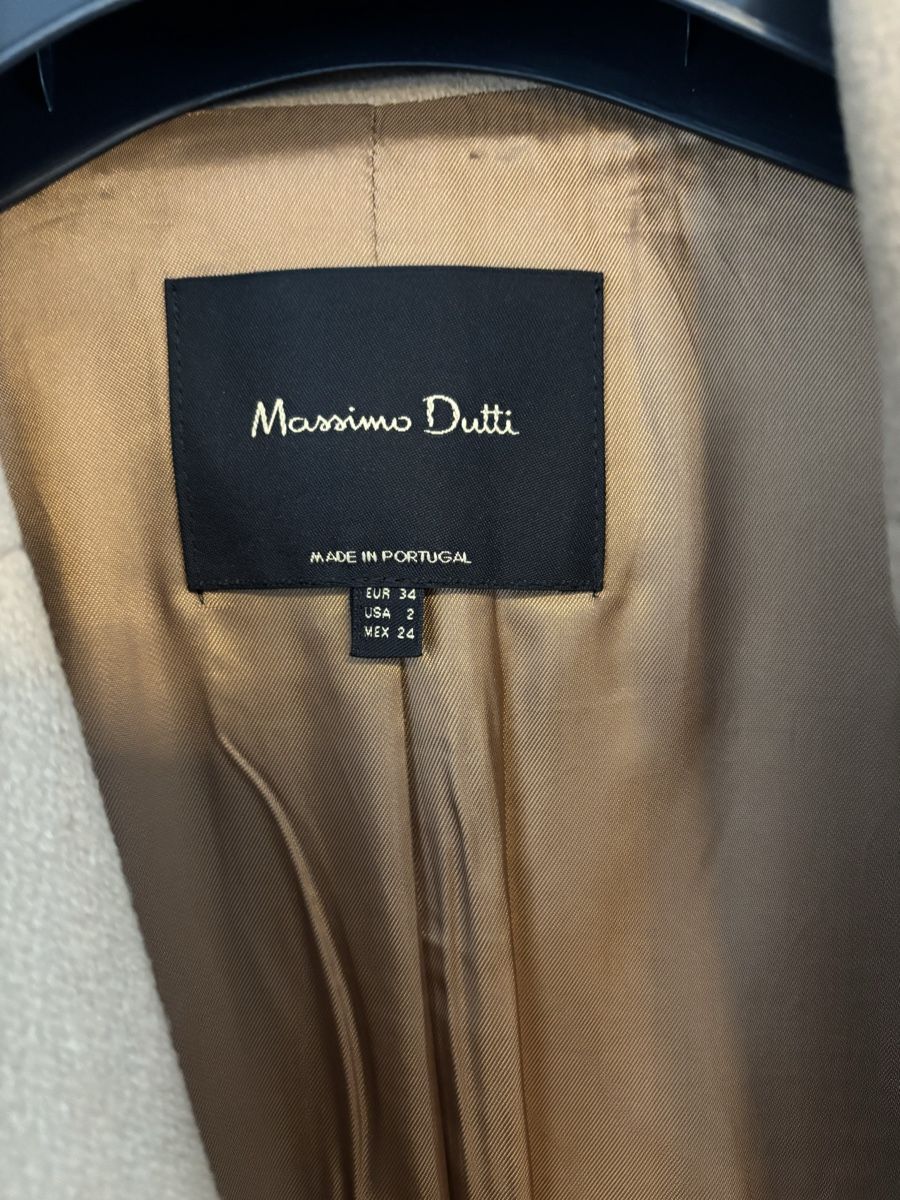 Massimo Dutti Cappotti: Massimo Dutti Wollmantel Gr. 34 camel – Nuovo (secondo la descrizione) da Bottighofen venduto da lwa_11686 4