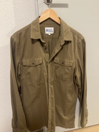 Hemd Blue Ridge khaki Baumwolle L