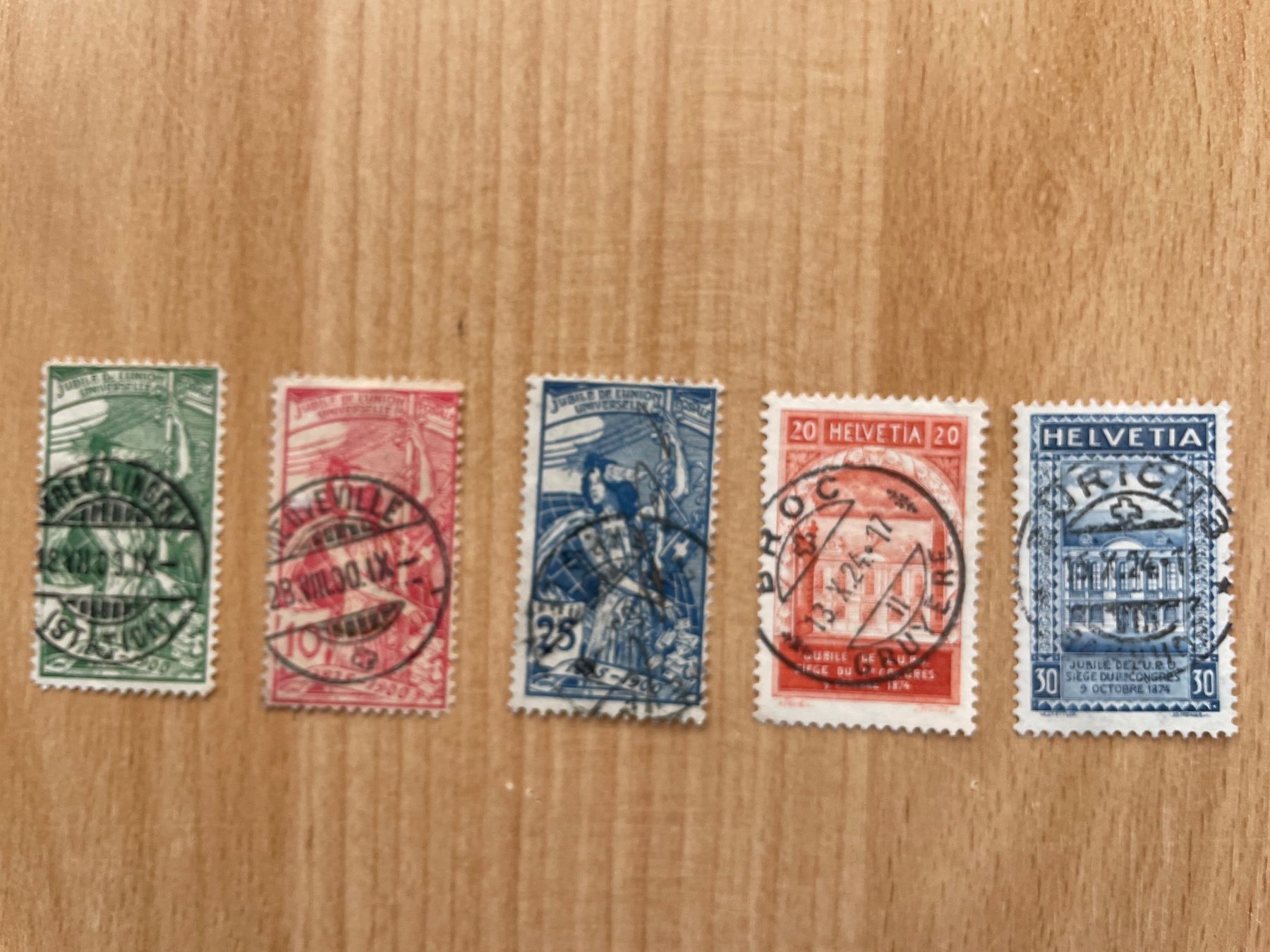 Tutti i francobolli: Belles oblitérations de ma collection – Usato da Sonceboz-Sombeval venduto da Comment2 1