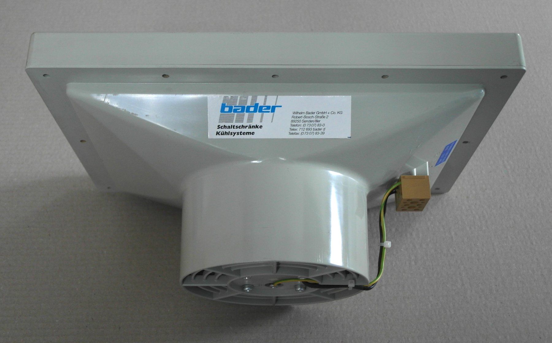 Ventilatori: Filterlüfter (Ventilator plus Filter in einem Gehäuse) BADER – Nuovo (secondo la descrizione) da Däniken SO venduto da _Pharao_ 1