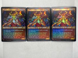 3x Najal, the Storm Runner Foil MTG Karten 2022, neuwertig
