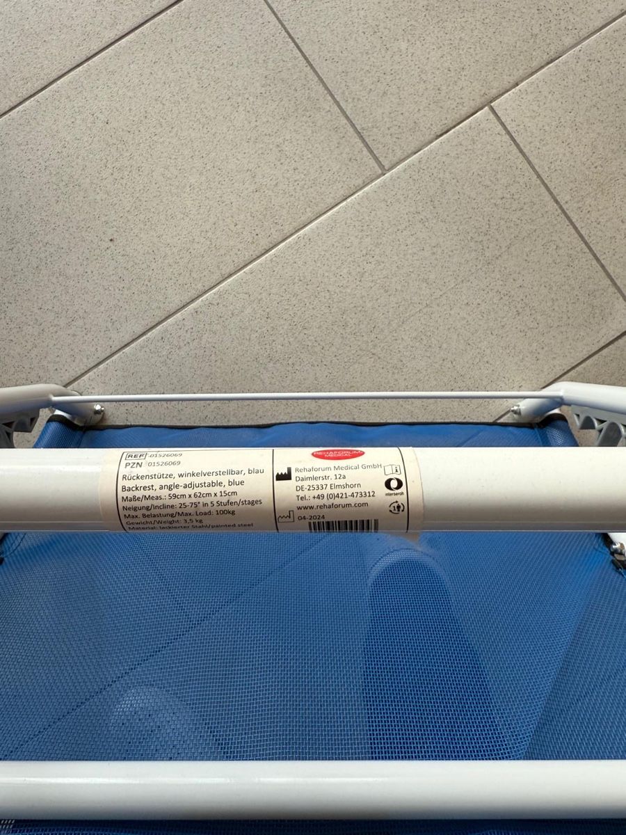 Attrezzature mediche: Rückenstütze winkelverstellbar – Usato da Dottikon venduto da 0Micia0 3