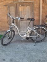 Flyer E-Bike (25km/h)Damenvelo silber Shimano 8-Gang 