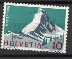 1965 - Sondermarke Automobilpostbüros / Matterhorn