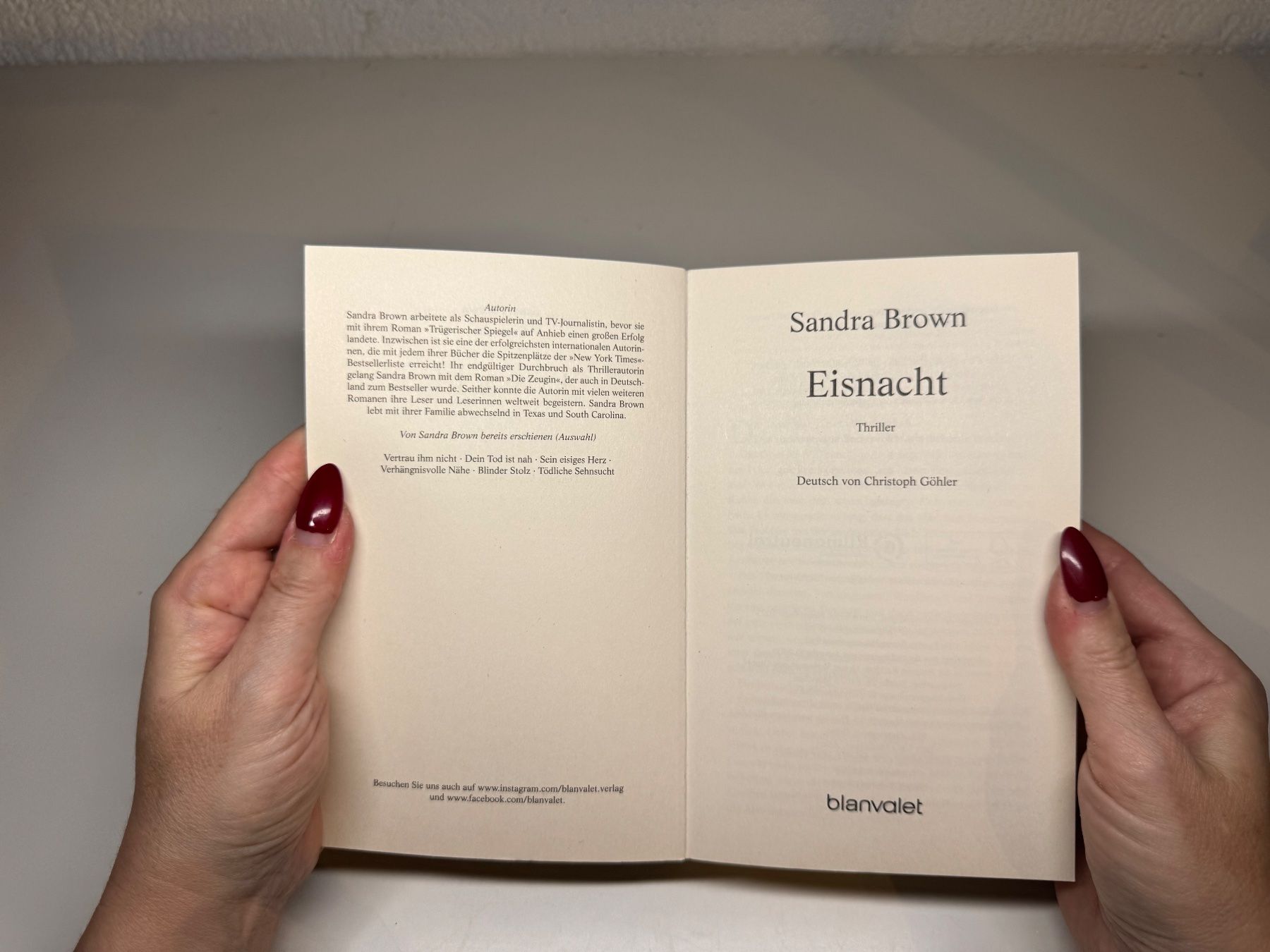 Libri: ROMAN: Sandra Brown, Eisnacht – Usato da Grosswangen venduto da Deutsche_Romane 2