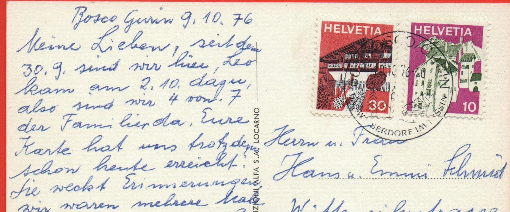 Cartoline postali: Saluti da BOSCO GURIN – Usato da Jona venduto da philajona 1