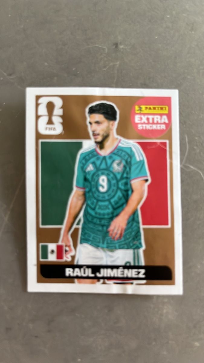 Panini Carte collezionabili: Raúl Jiménez Extra sticker + 100 paninis 2026 – Nuovo (secondo la descrizione) da Geroldswil venduto da maagmusichall
