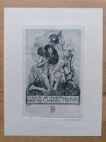 Exlibris Stanislav Kulhanek - Original Radierung signiert