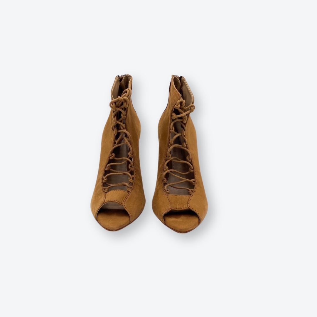 Zara Scarpe da donna: Schnür-Peep-Toe-Heels in Gr. 36 – Usato da Oberkirch LU venduto da petitefashion 2