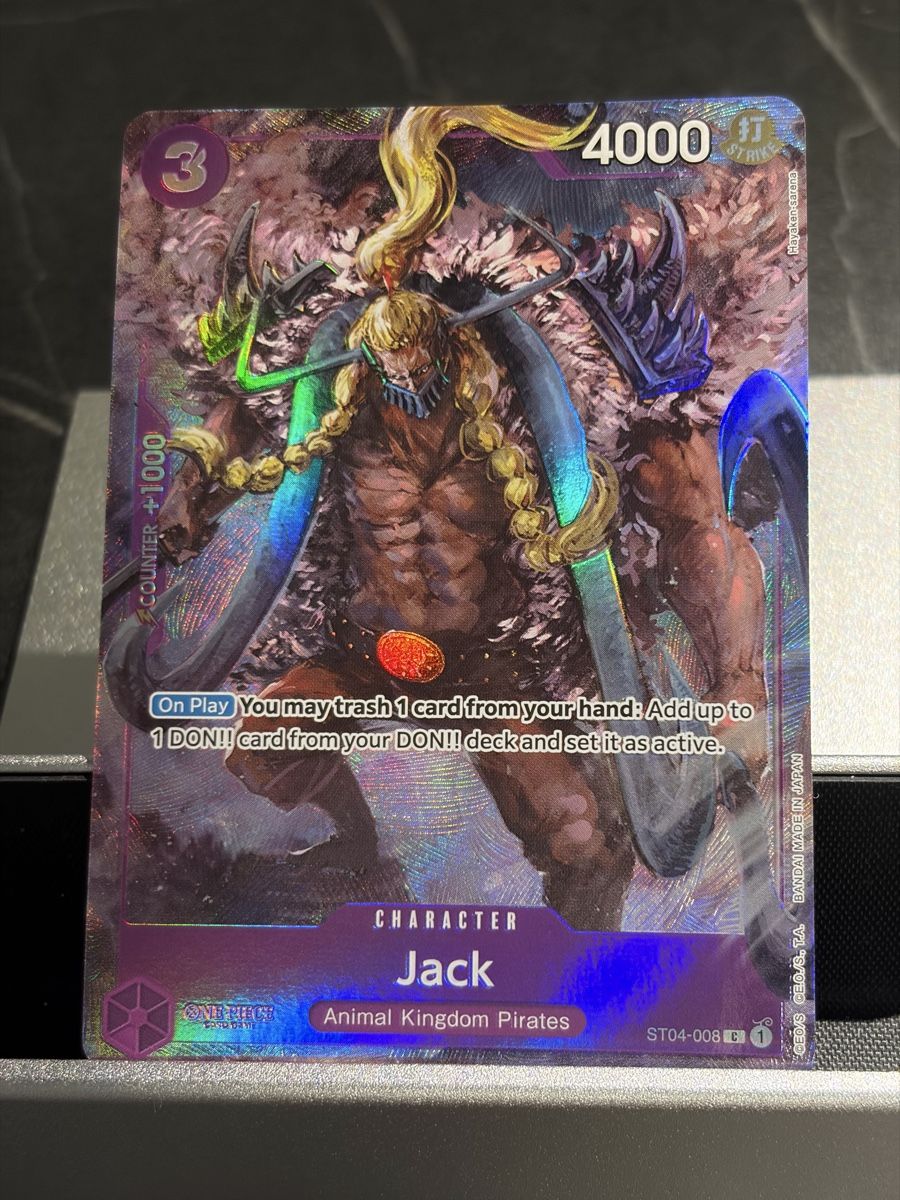 Bandai Carte collezionabili: One Piece ST04-008 Jack, Englisch – Nuovo (secondo la descrizione) da St. Gallen venduto da cambitcg