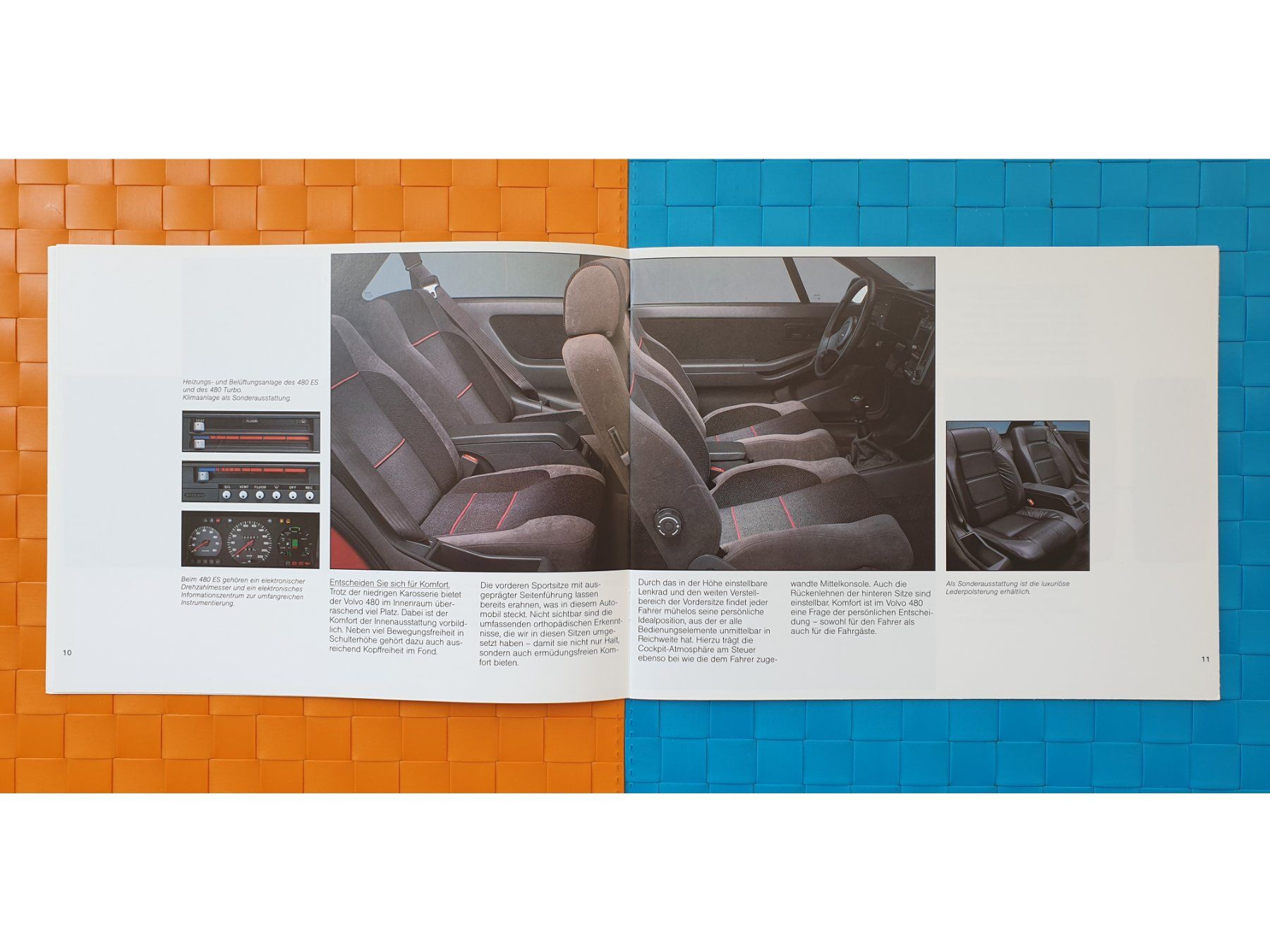Zeitschriften & Magazine: VOLVO 480 1989 - Prospekt / Katalog – Neu (gemäss Beschreibung) aus Viganello von CARLiteratur 3