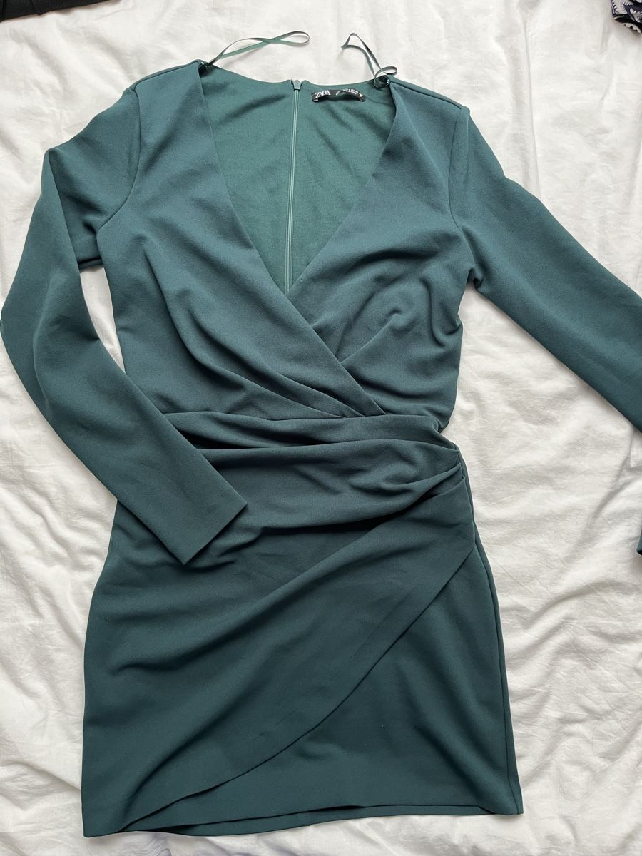 Zara Vestiti: Robe Zara verte taille M – Nuovo (secondo la descrizione) da Lonay venduto da jes_8znz