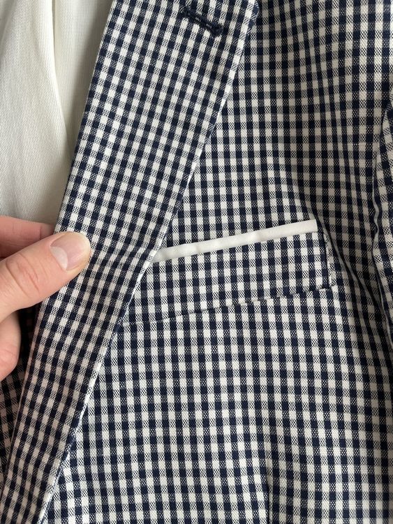 Sommer Sakko Zara Sakko Blau Zara Man Sommer Sakko 50 Blau/weiss