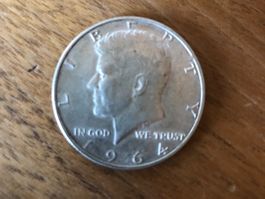 Münze USA Half Dollar 1964