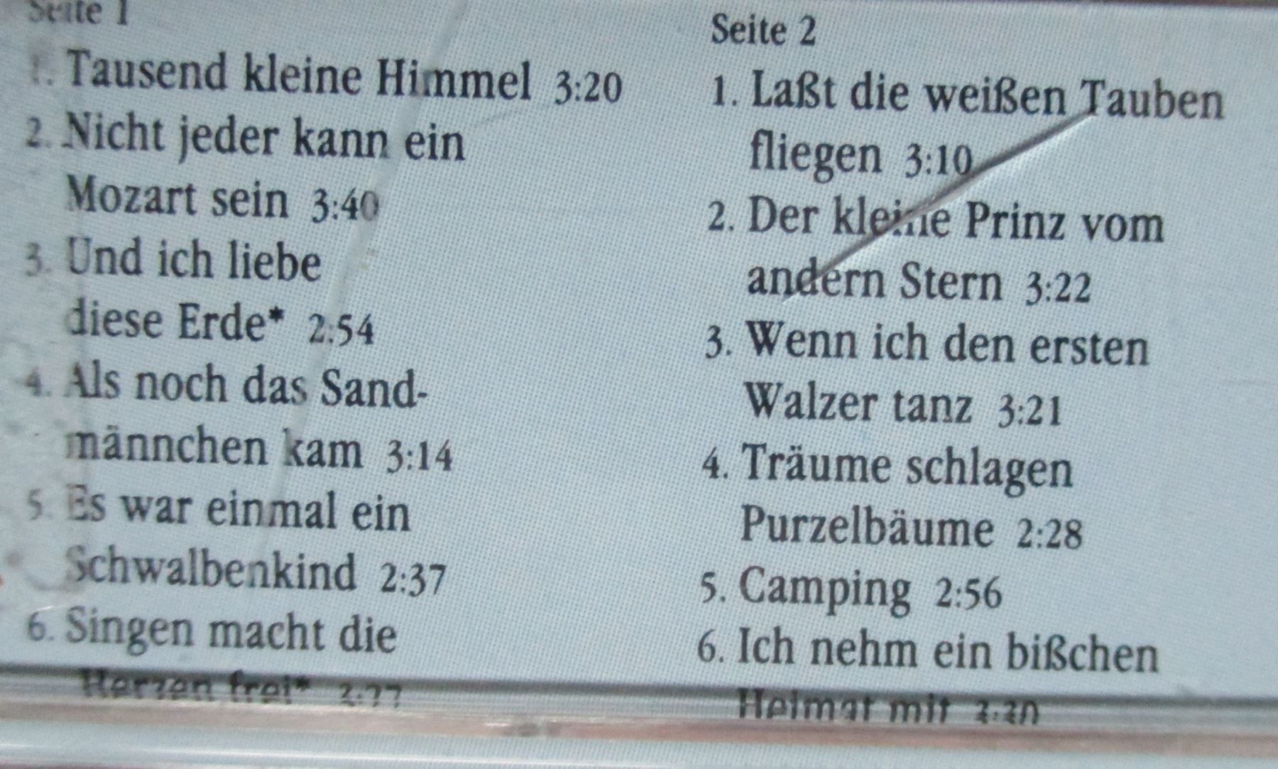 Musicassette: MC Stefanie Hertel / Kassette – Usato da Flumenthal venduto da novbra 1