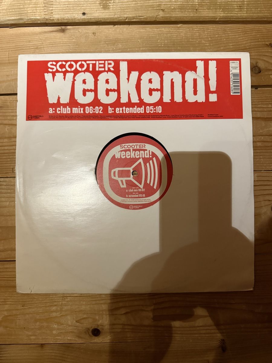 Dischi in vinile: Scooter - Weekend! (Trance) – Usato da Grafstal venduto da cacau25