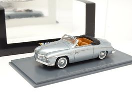 ROMETSCH BEESKOW CABRIO (VW) SILBER 1:43 NEO