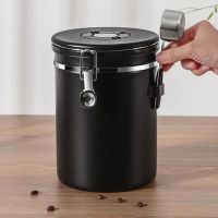 📌 NEU Kaffeedose Luftdicht mit Messlöffel 1,8L