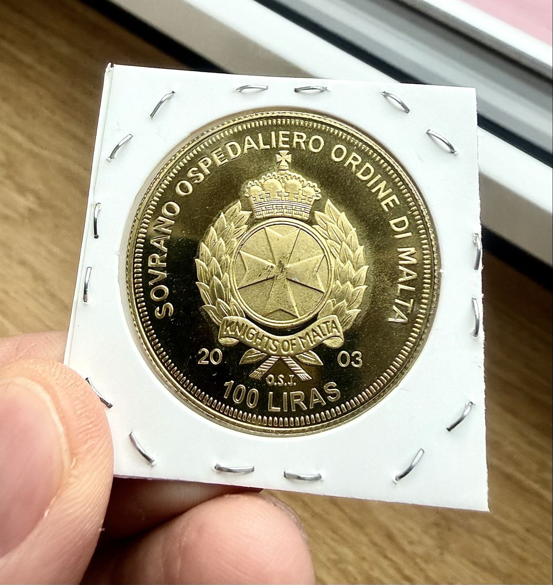 Tutti le monete: 100 Liras Malta 2003!!! Proof!!! – Nuovo (secondo la descrizione) da Oberentfelden venduto da NunoLouro 1
